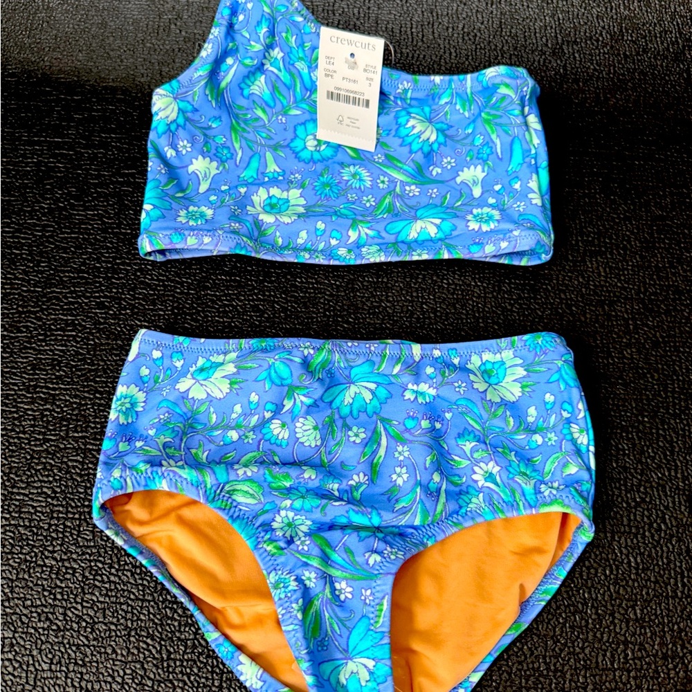 Crew Cuts Bikini- size 3T, NWT
